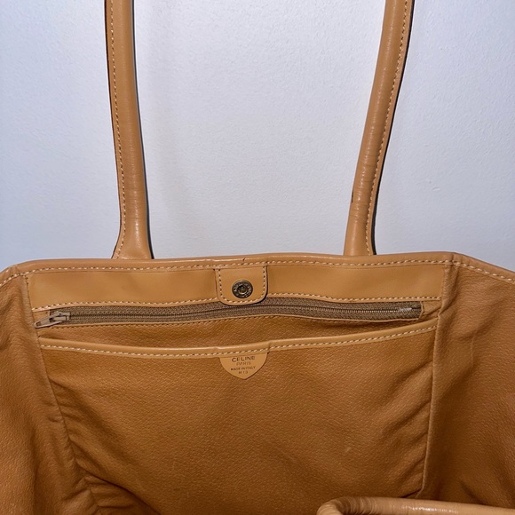 Authenticated Y2K Celine Neutral Carryall Tote - Picture 14 of 16